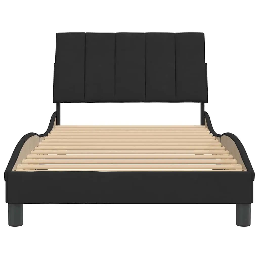 King Single Bed Frame with Velvet Finish