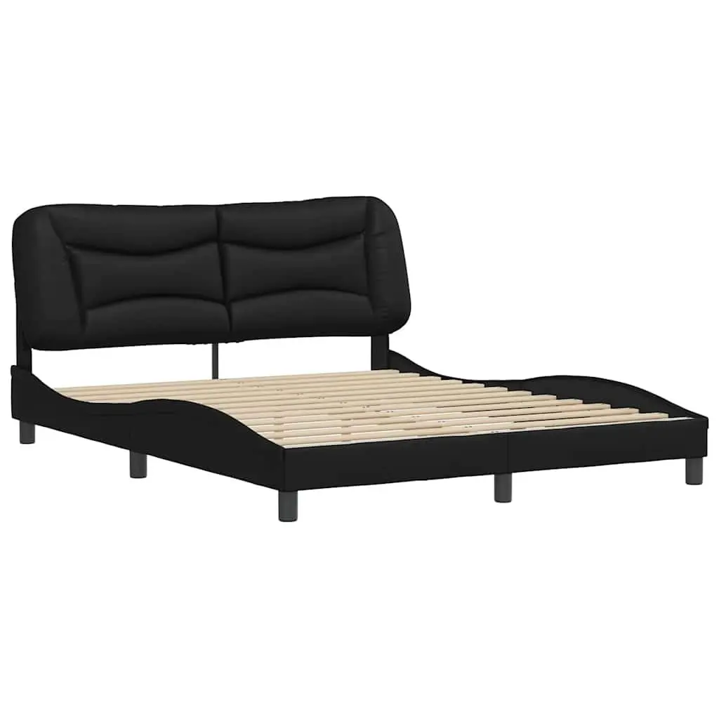 Queen Bed Frame with Padded Headboard
