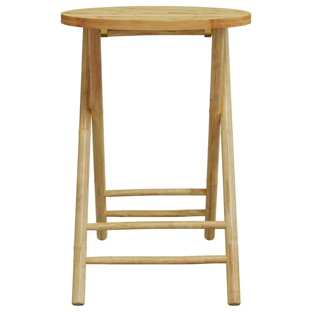 3 Piece Folding Bistro Set Outdoor Furniture Garden Patio Table Chairs Brown Cream White