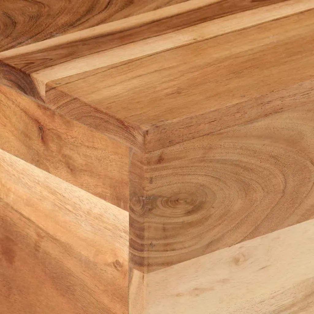 Acacia Wood Coffee Table with Unique Finish