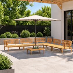 Reliable 6 Piece Garden Pallet Sofa Set for Your Home