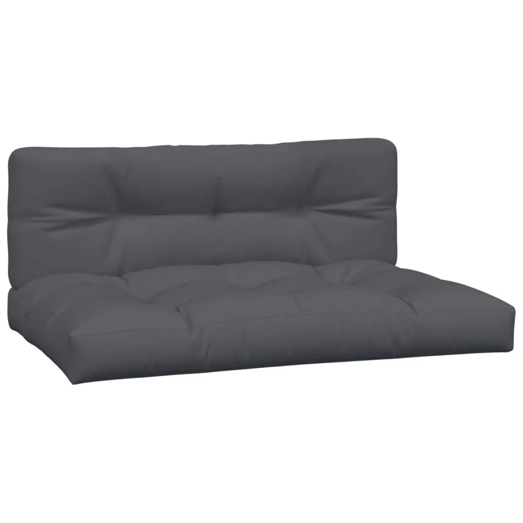 Outdoor Middle Sofas Set 2 Piece Modular Cushions Solid Acacia Wood Brown