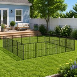 Comforting 20-Panel Dog Playpen for Your Pets