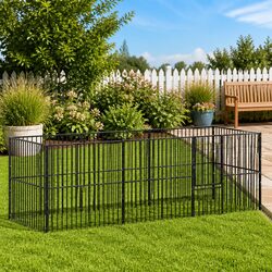 Practical Dog Playpen with 8 Panels for Safety