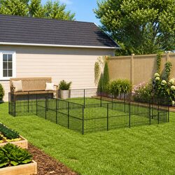Safe and Practical Black Dog Playpen for Your Pet