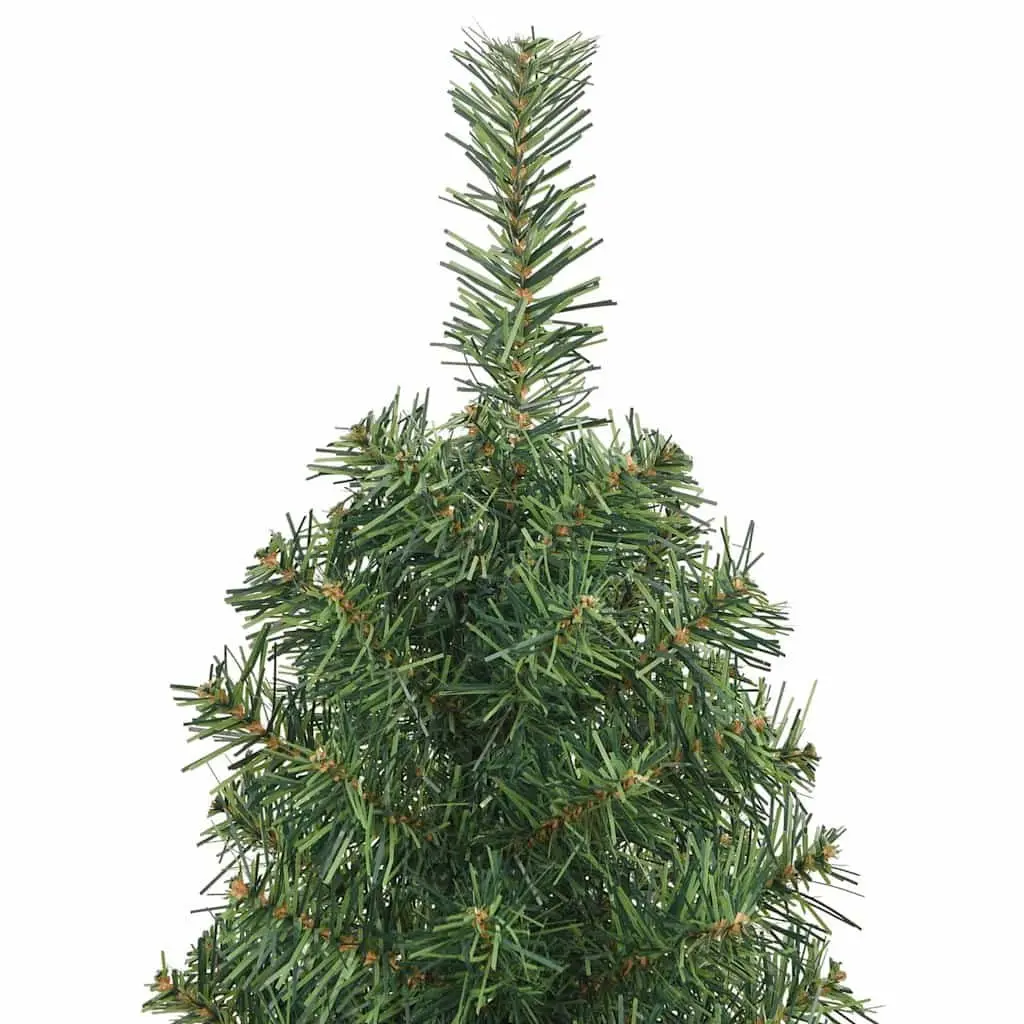 Artificial Christmas Tree Slim 150cm Green Indoor Outdoor Seasonal Decoration