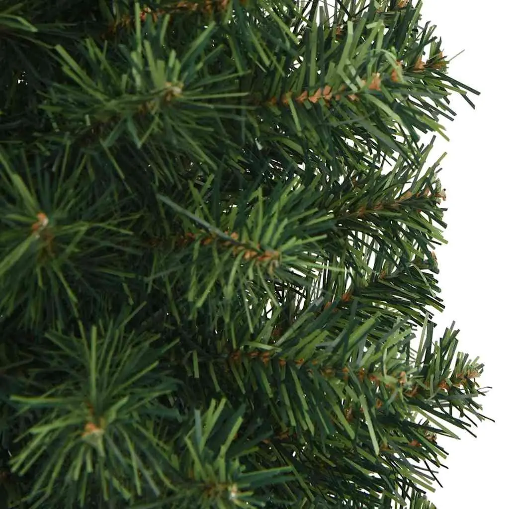 Artificial Christmas Tree Slim 150cm Green Indoor Outdoor Seasonal Decoration