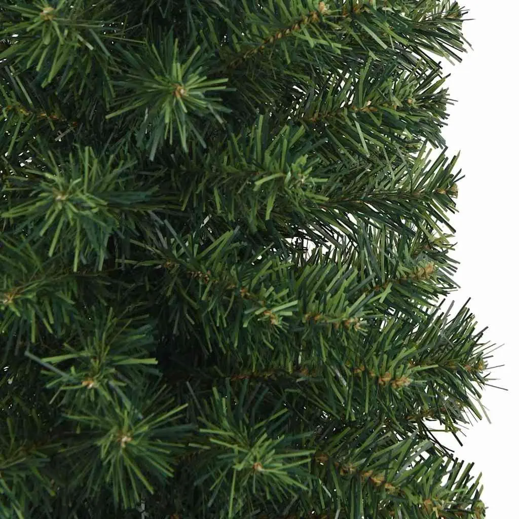 210cm Slim Artificial Christmas Tree in Green