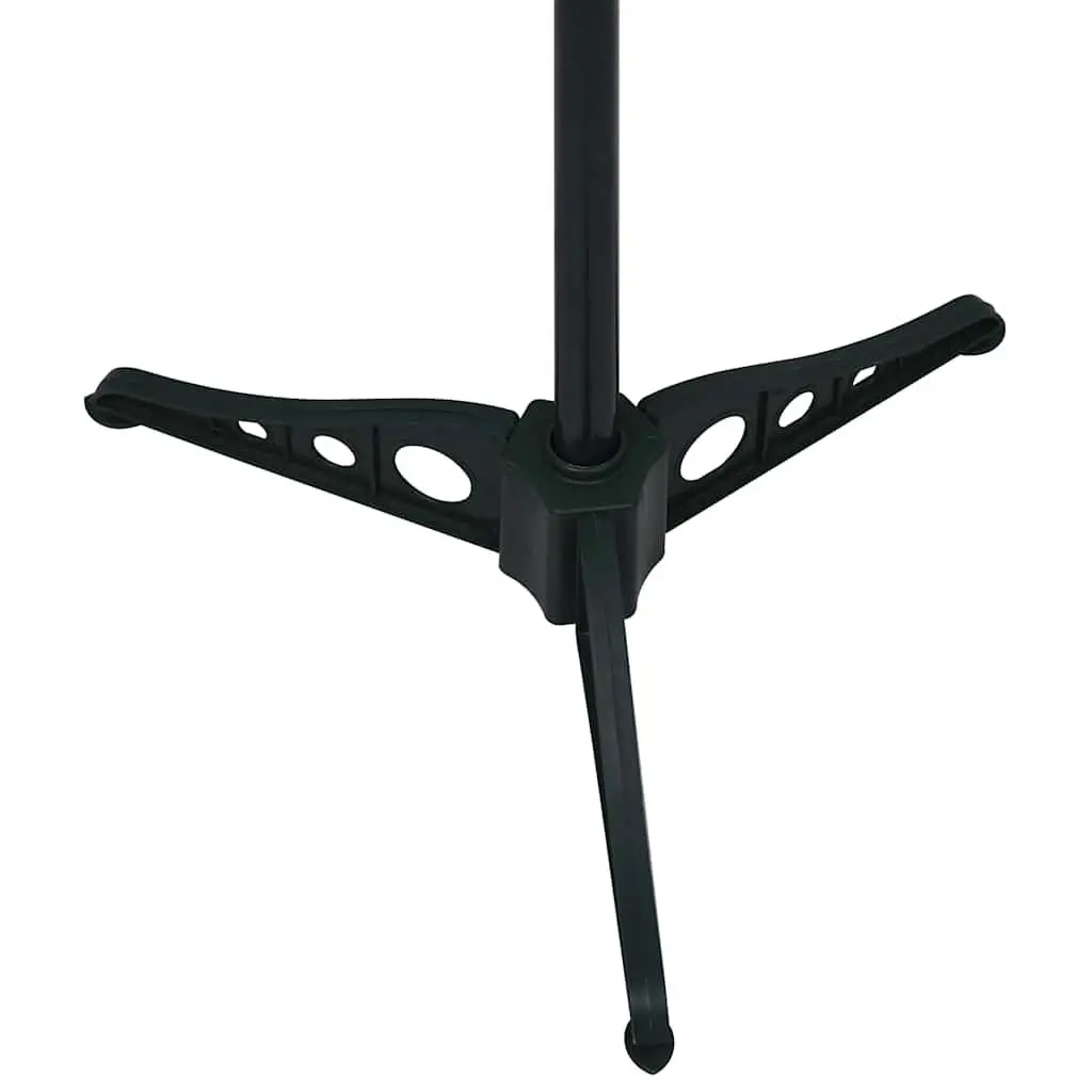 Pop-up Artificial Christmas Tree Black 120cm Lightweight Collapsible Holiday Decoration