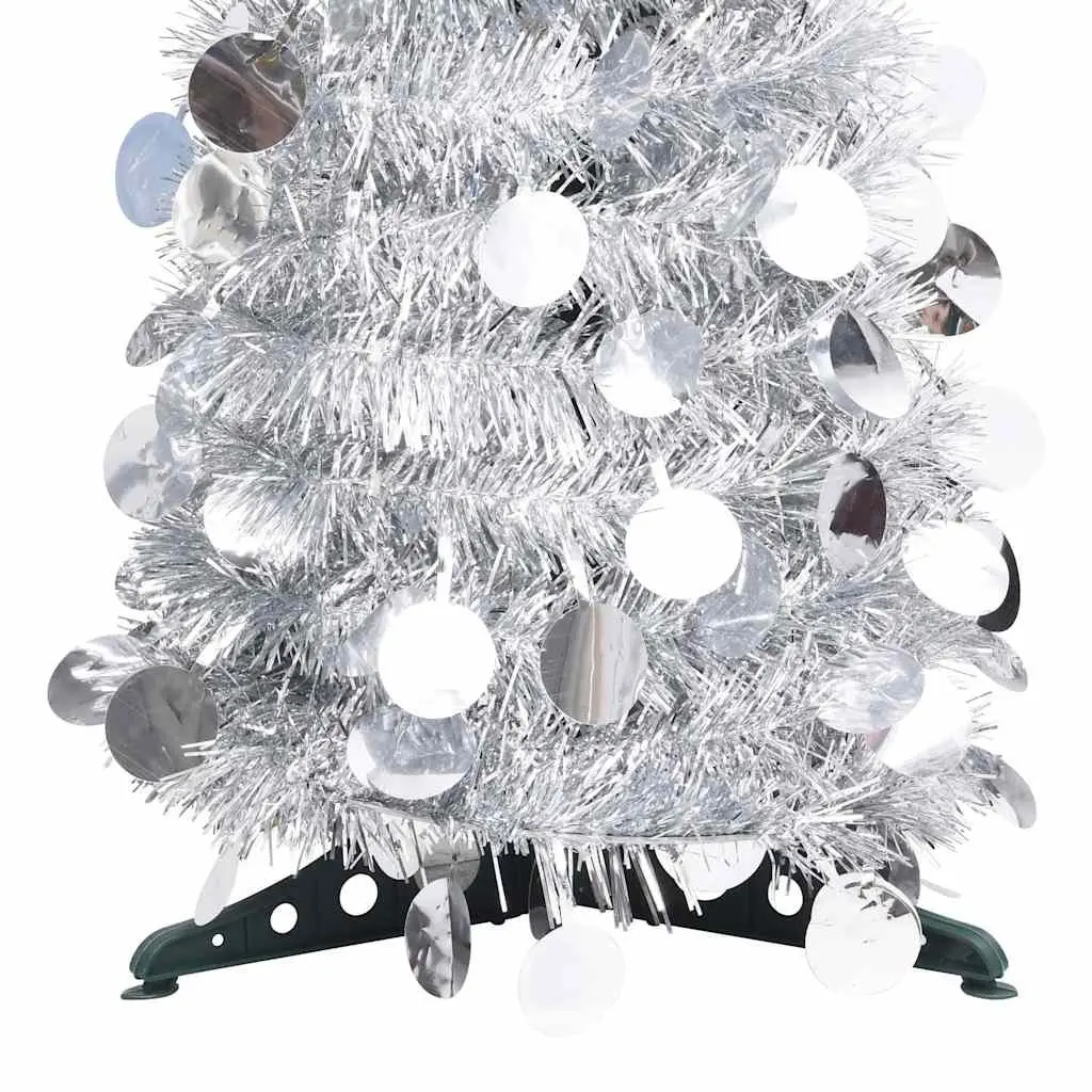 Artificial Christmas Tree Pop-up 180 cm Silver