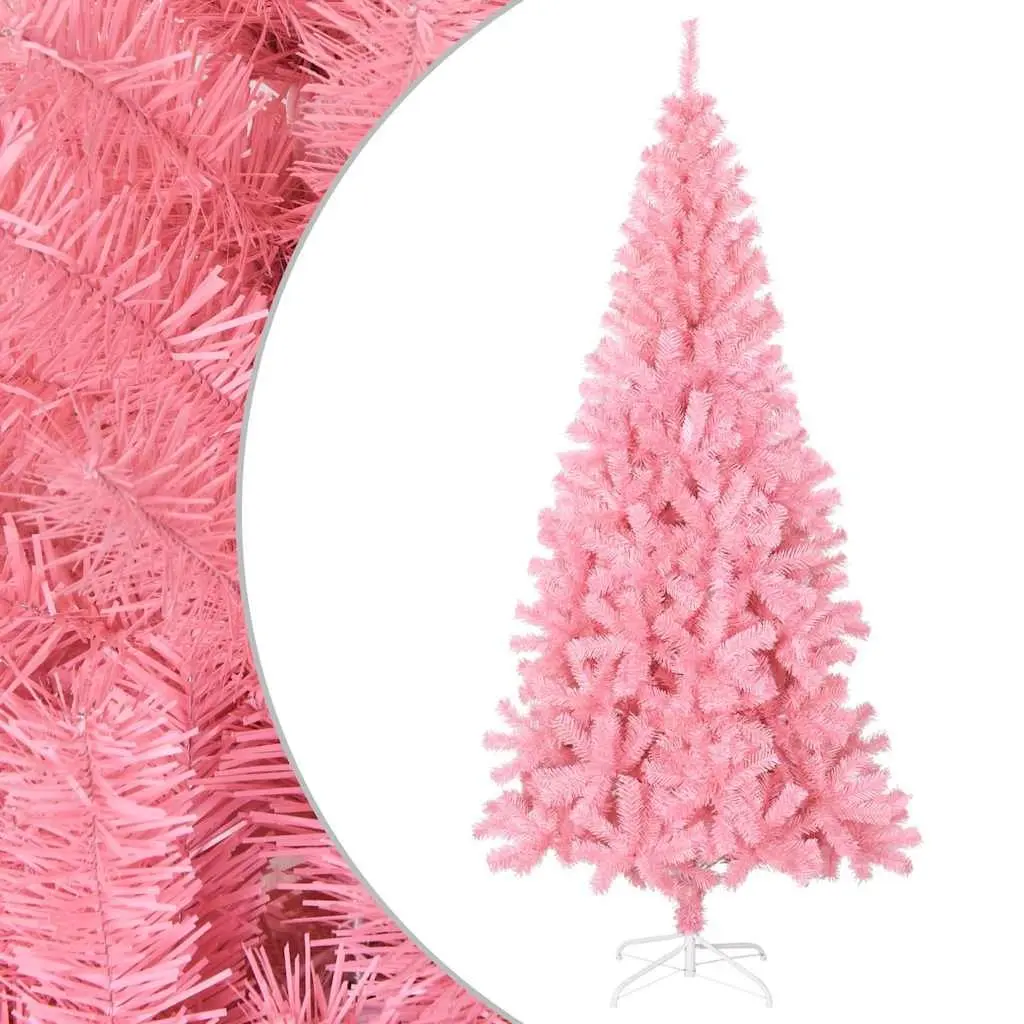 Artificial Christmas Tree 210cm Pink Indoor Decor