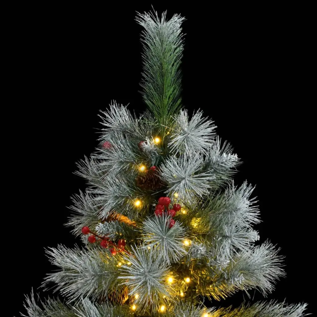 Artificial Christmas Tree 120cm Holiday Decor with 150 LEDs and 8 Lighting Modes