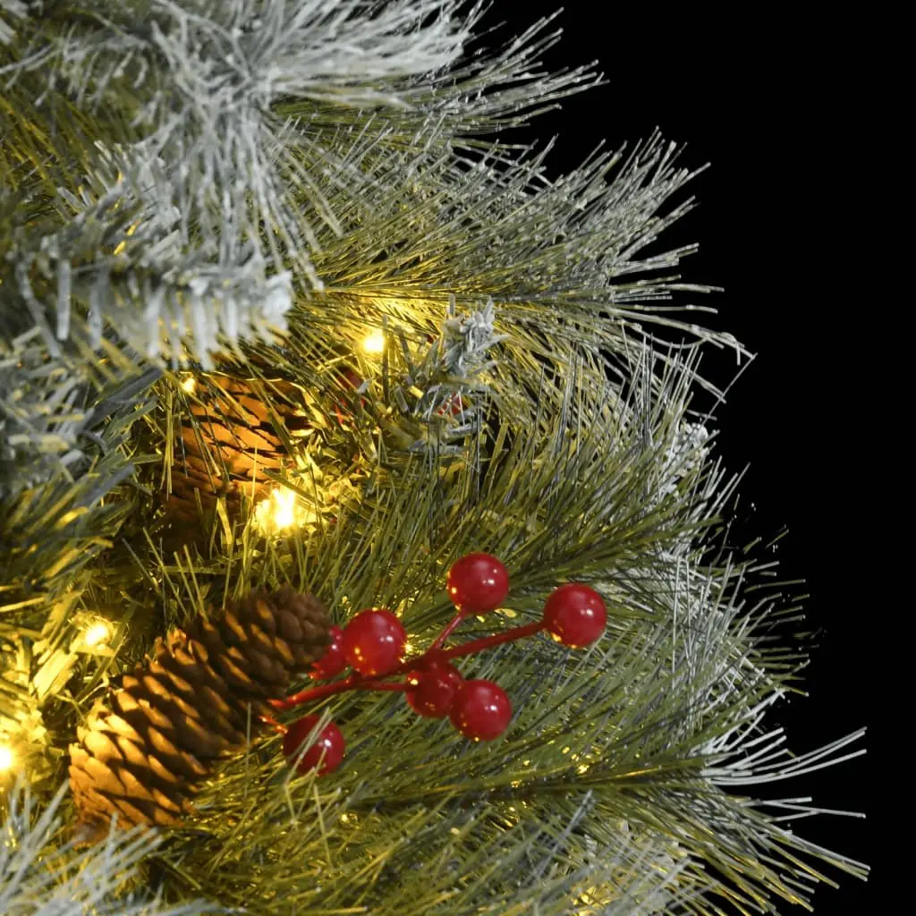 Artificial Christmas Tree 120cm Holiday Decor with 150 LEDs and 8 Lighting Modes