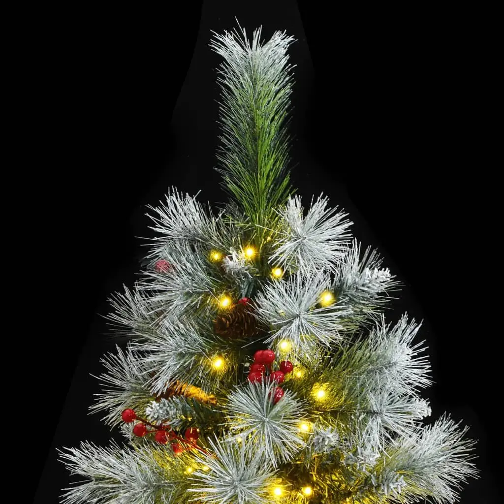Artificial Christmas Tree 180 cm 300 LEDs 8 Lighting Modes Holiday Decor
