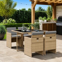 Comfortable and Practical 5-Piece Outdoor Dining Set