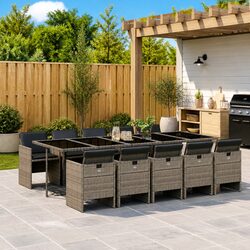 Comfortable and Affordable 11 Piece Outdoor Dining Set