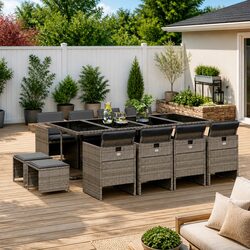 Comfortable and Practical 13 Piece Outdoor Dining Set