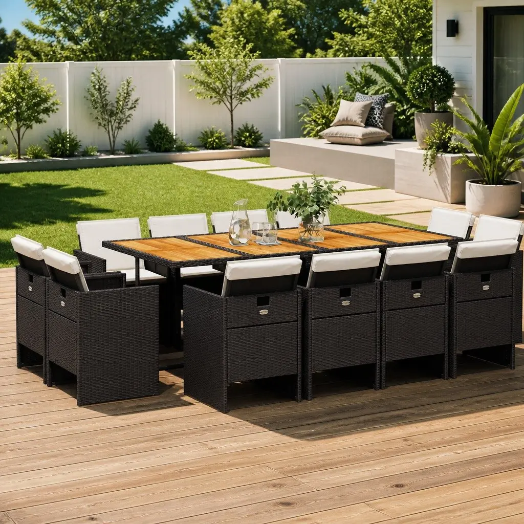 13-Piece Outdoor Dining Set