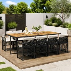 Comfortable and Reliable 9-Piece Outdoor Dining Set