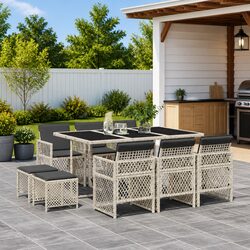 Reliable and Value-Driven 11 Piece Outdoor Dining Set