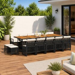 Value-Driven 15-Piece Outdoor Dining Set for Your Home