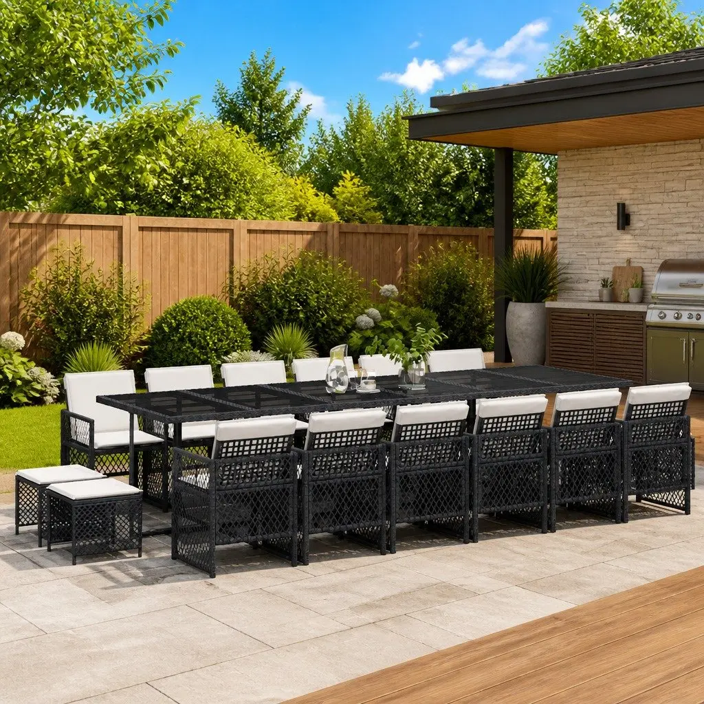 17-Piece Outdoor Dining Set