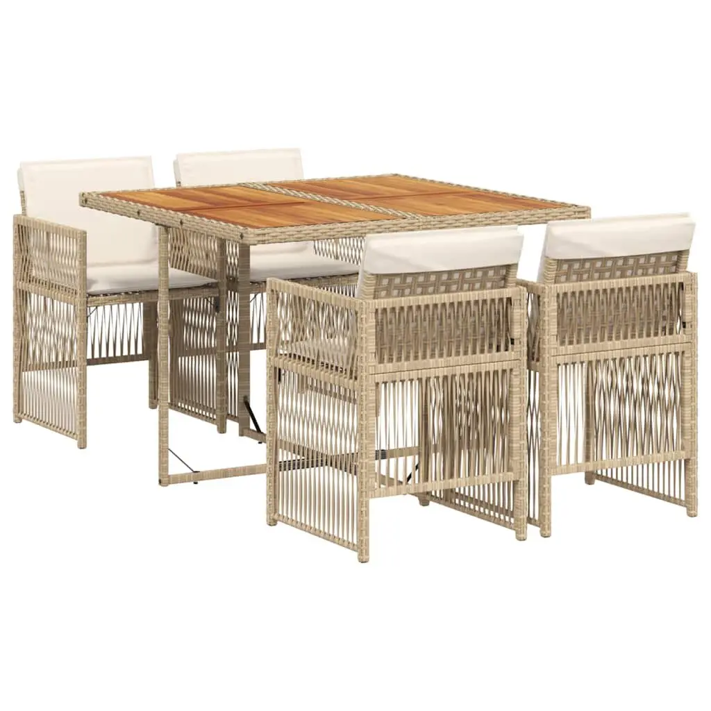 5 Piece Garden Dining Set