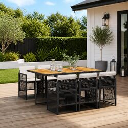 Comfortable and Practical 7 Piece Outdoor Dining Set