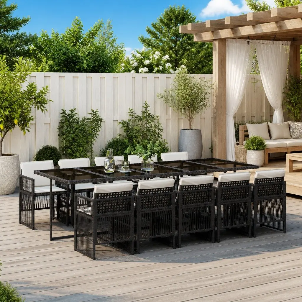 11 Piece Garden Dining Set