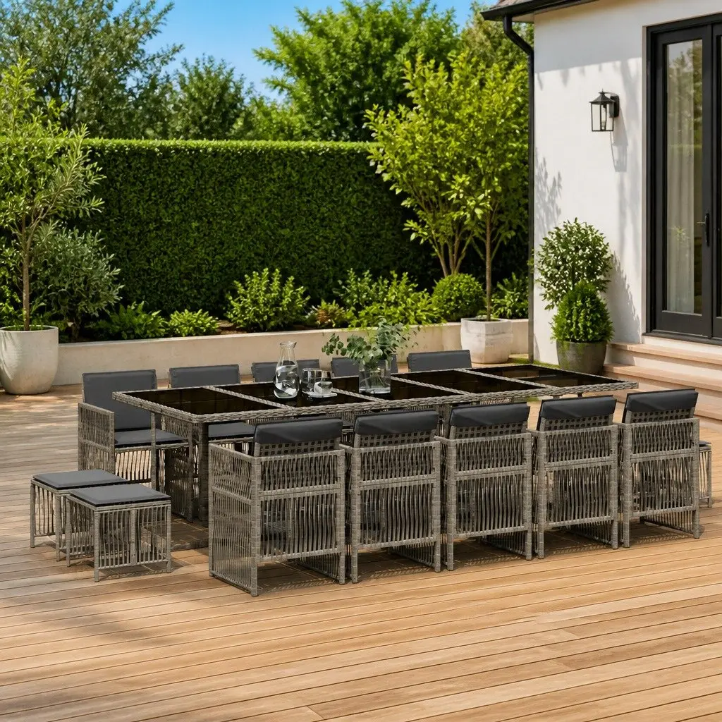 15 Piece Garden Dining Set