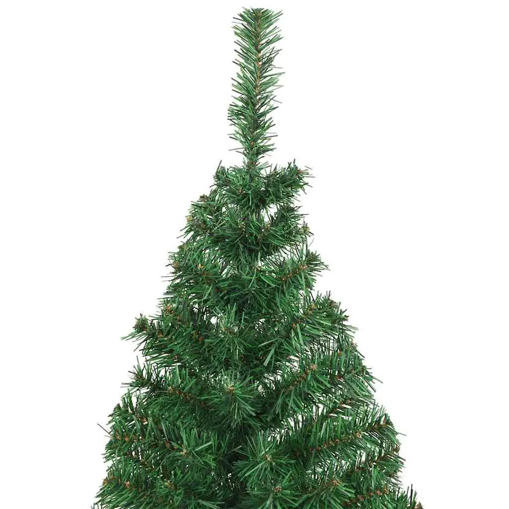 Artificial Christmas Tree 210cm Green PVC Thick Branches Lifelike Holiday Decor