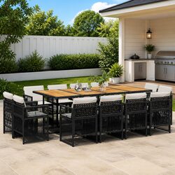 Comfortable 13-Piece Outdoor Dining Set for Your Home