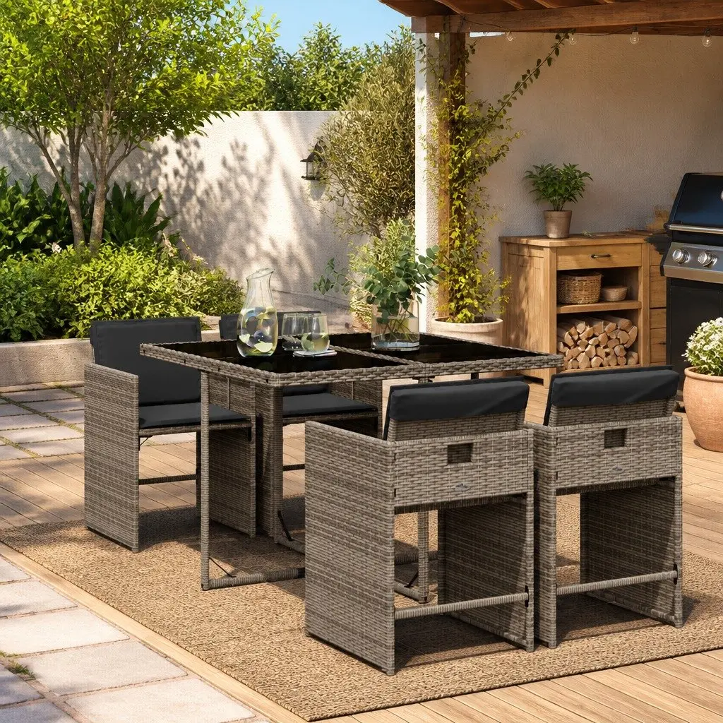 5 Piece Outdoor Dining Set