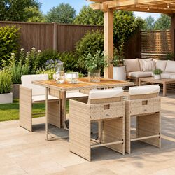 Reliable and Stylish 5 Piece Garden Dining Set