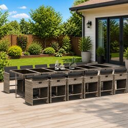 Comfortable and Stylish 13 Piece Garden Dining Set