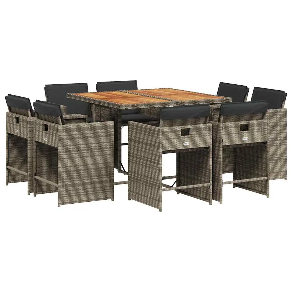 9 Piece Garden Dining Set