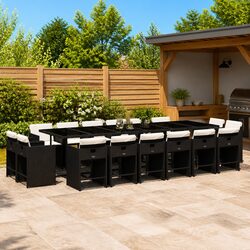 Versatile 17-Piece Garden Dining Set for Your Home