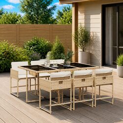Comfortable and Stylish 7 Piece Outdoor Dining Set