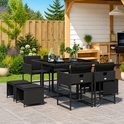 Reliable 9 Piece Outdoor Dining Set for Your Home