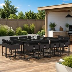 Affordable Comfort with This 13-Piece Outdoor Set