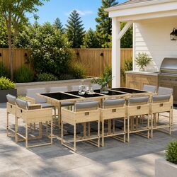 Quality and Comfort Combined: 13-Piece Garden Set