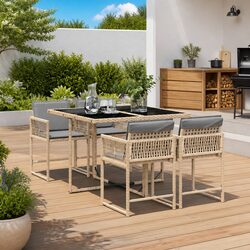 Comfortable and Affordable Garden Dining Set