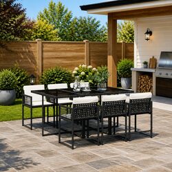 Comfort and Value: 7 Piece Outdoor Dining Set