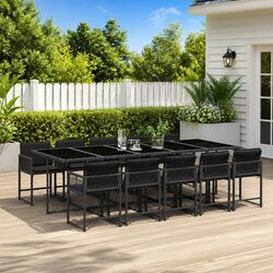 Comfortable and Affordable 11-Piece Outdoor Dining Set