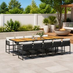 Comfortable and Durable 11-Piece Garden Dining Set