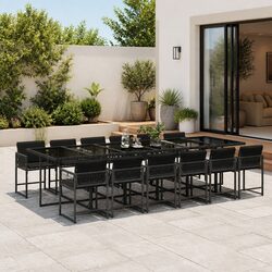 Reliable and Versatile 13 Piece Outdoor Dining Set