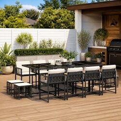 Comfortable and Practical 13 Piece Outdoor Dining Set