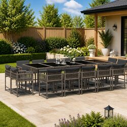 15 Piece Garden Dining Set: Practical and Value-Driven