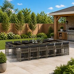 Comfortable and Durable 13-Piece Garden Dining Set