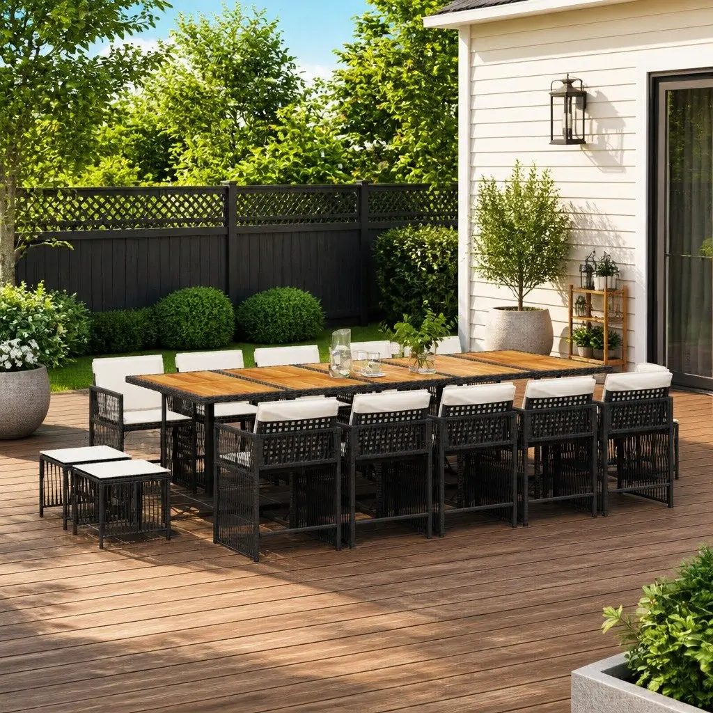 15-Piece Outdoor Dining Set